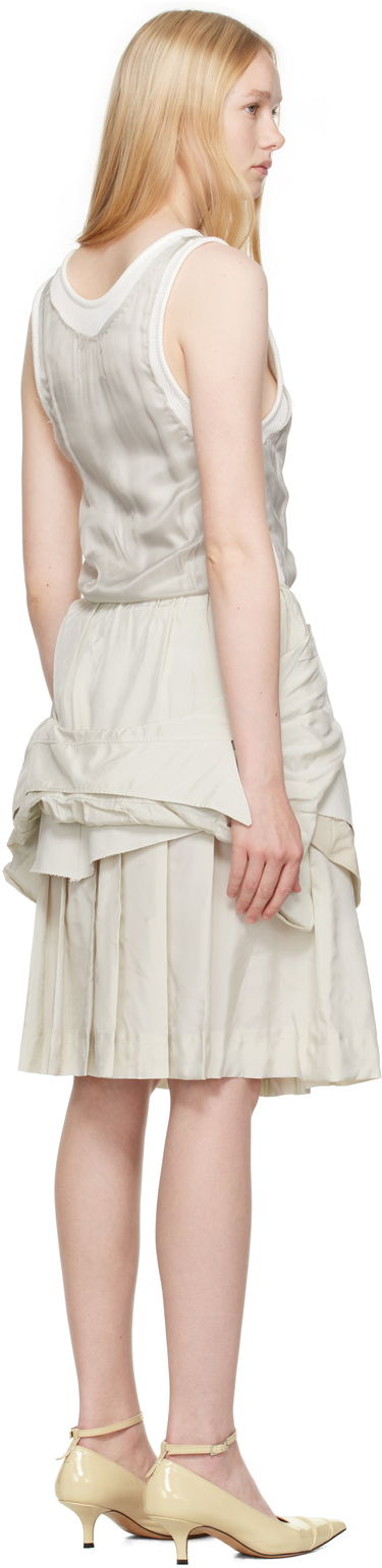 Sukňa Maison Margiela Maison Margiela Midi Dress Béžová | S51DD0029 MTN060, 2