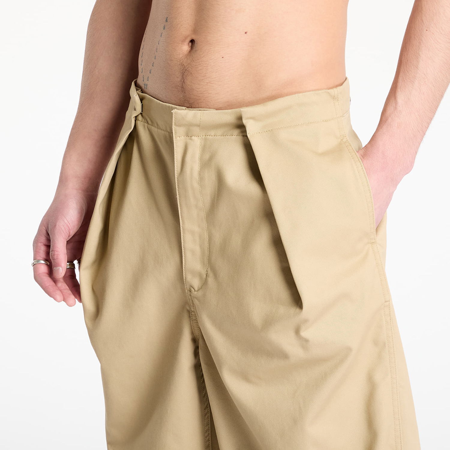 Nohavice Vans Premium Badlands Chino Trousers, Size 28 Béžová | VN000MDQSQ7, 1