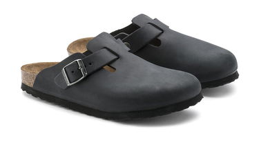 Tenisky a topánky Birkenstock Boston Oiled Leather Čierna | 59463, 4