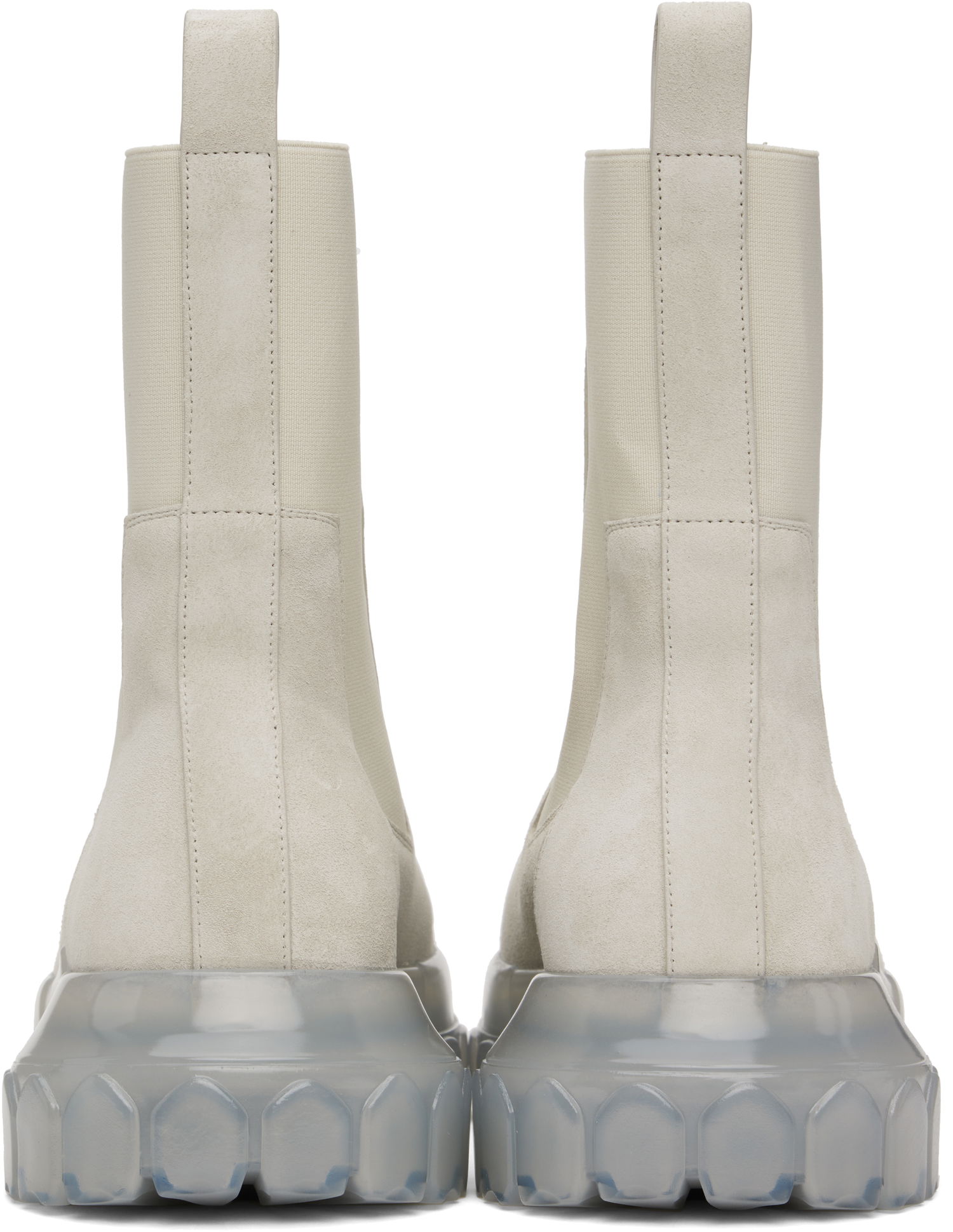 Tenisky a topánky Rick Owens Rick Owens Hollywood Beatle Bozo Tractor Chelsea Boots Biela | RU01E5881 LVS0, 1