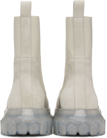 Tenisky a topánky Rick Owens Rick Owens Hollywood Beatle Bozo Tractor Chelsea Boots Biela | RU01E5881 LVS0, 1