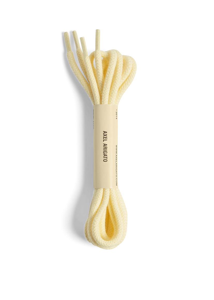 Starostlivosť o obuv AXEL ARIGATO Round Laces - 135cm Béžová | O4298004