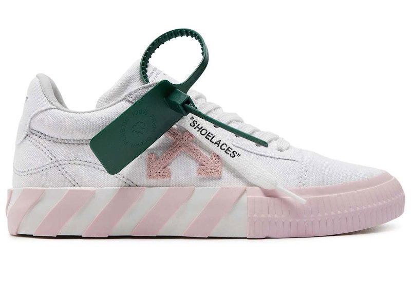 Tenisky a topánky Off-White Vulcanized Canvas Low White Pink W Biela | OWIA178S22FAB0013001, 0