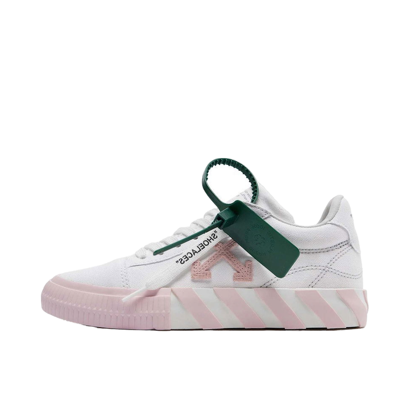 Tenisky a topánky Off-White Vulcanized Canvas Low White Pink W Biela | OWIA178S22FAB0013001