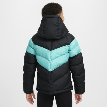 Prešívaná bunda Nike Liverpool FC Hooded Synthetic-Fill Jacket Tyrkysová | FQ3424-010, 3