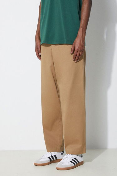 Nohavice Fred Perry Fred Perry Straight Leg Twill Chino Trousers Hnedá | T6530.363, 3