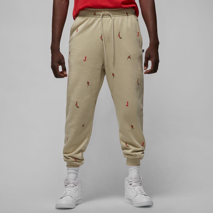Tepláky Jordan Essentials Holiday Fleece Pants Béžová | DV9390-206, 0