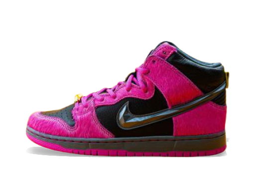 Skateboarding Nike SB Run The Jewels x Dunk High "Active Pink" Ružová | DX4356-600