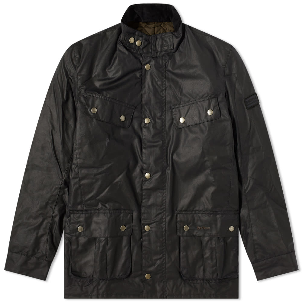 Bunda Barbour International Duke Wax Jacket Zelené | MWX0337SG91, 0