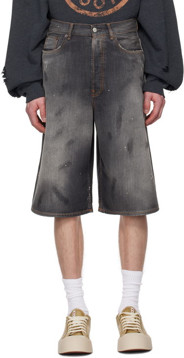 Šortky Acne Studios Acne Studios Loose Fit Denim Shorts Šedá | BE0173-, 0