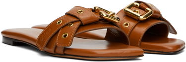 Doplnky CHLOÉ Chloé Mae Leather Sandals Hnedá | CHC25S08NQJ, 3