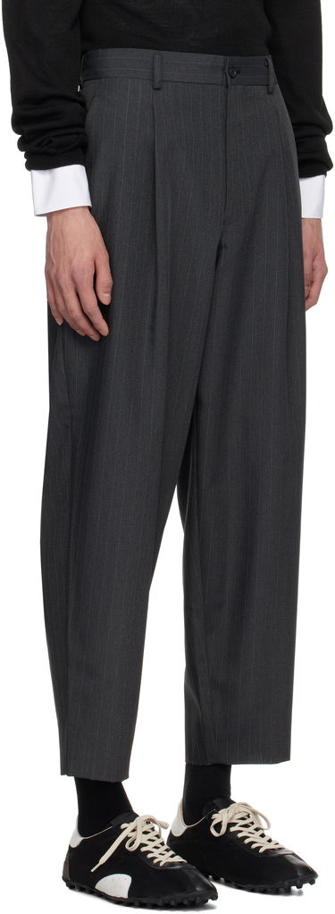 Nohavice Comme des Garçons Homme Deux Pinstripe Trousers Šedá | DO-P022-051, 1