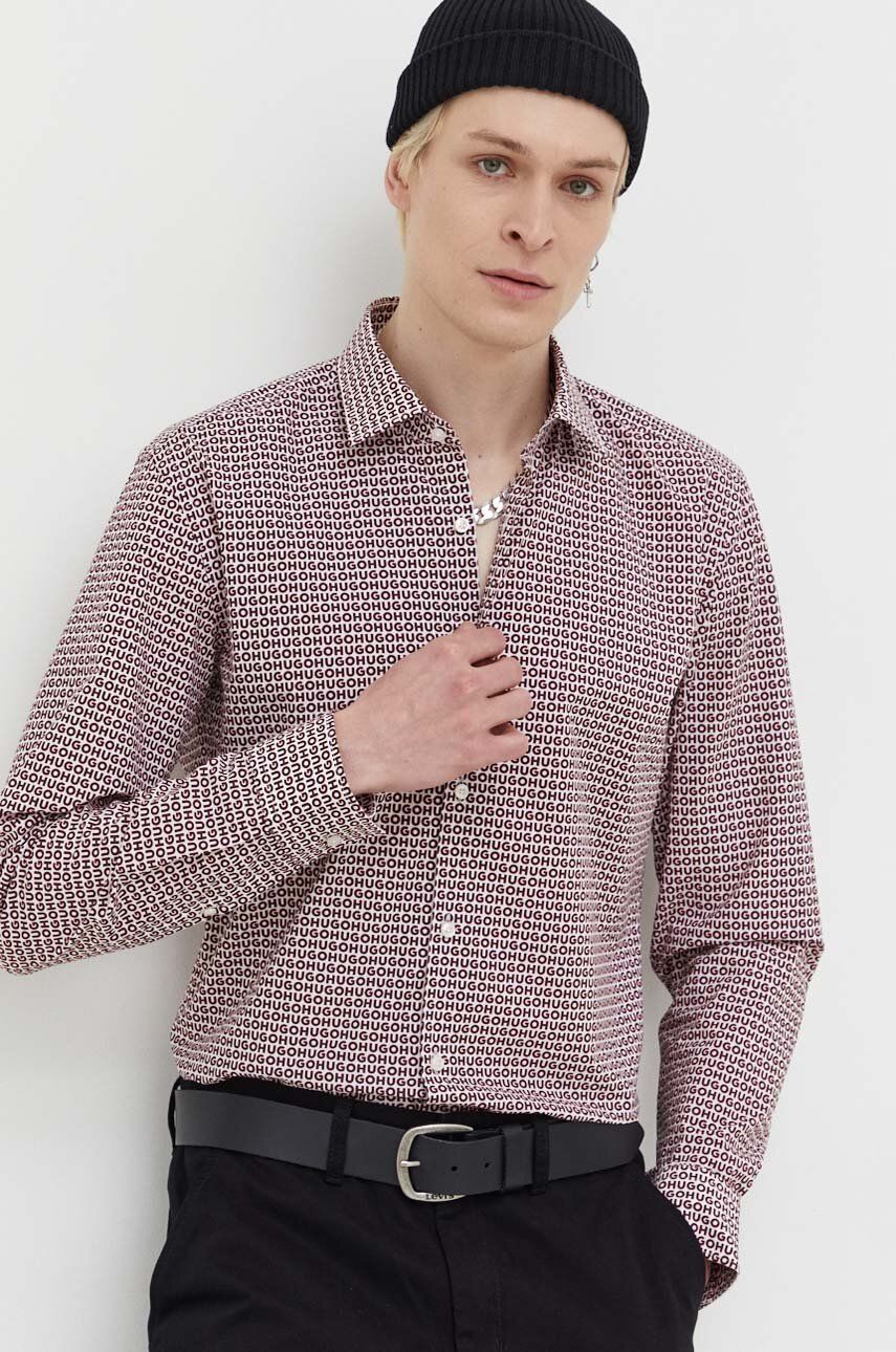 Košeľa BOSS Printed Slim-Fit Shirt Rôznofarebný | 50495068, 0