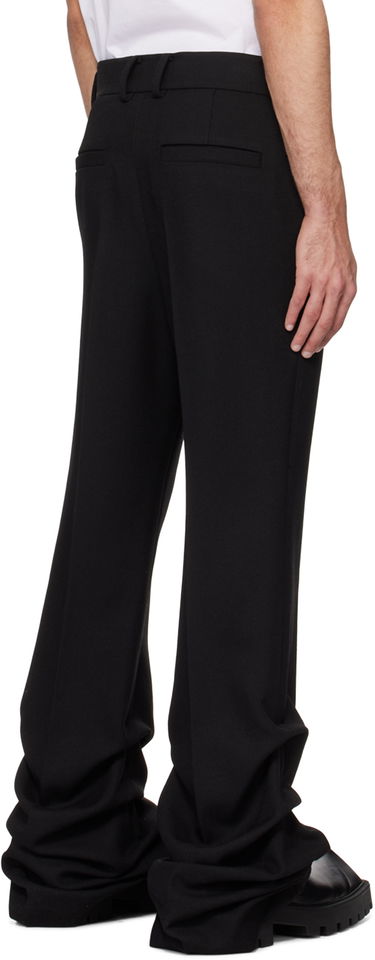 Nohavice We11done Wave Trousers Čierna | WD-PT0-24-219-M-BK, 2