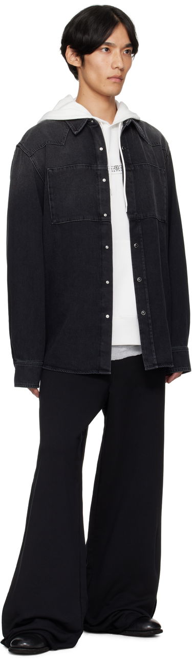 Košeľa Maison Margiela MM6 Maison Margiela Long Sleeve Denim Shirt Čierna | SH0DT0031 M30011, 3