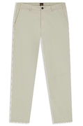 Regular-Fit Cotton-Blend Twill Trousers