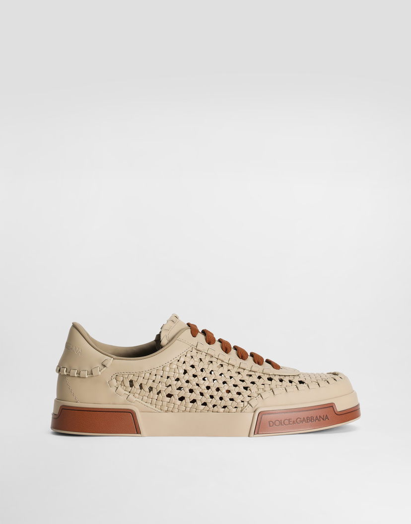 Tenisky a topánky Dolce & Gabbana Dolce & Gabbana Portofino Yacht Shoes Béžová | A20195A9T938V750