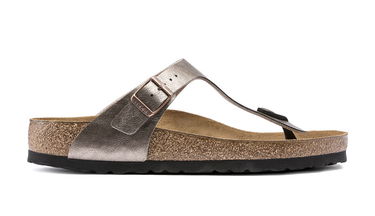 Tenisky a topánky Birkenstock Gizeh BS Graceful Taupe Narrow Fit W Metalická | 1016145, 0