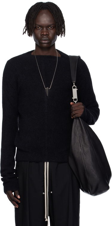 Sveter Rick Owens Rick Owens Headon Pull Sweater Čierna | RU02E1690 KWP, 0