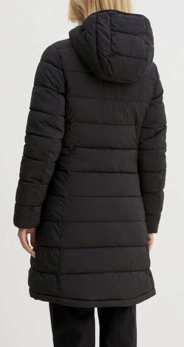 Prešívaná bunda GUESS Long Puffer Jacket Čierna | V4YL05WF3X0-JBLK, 4
