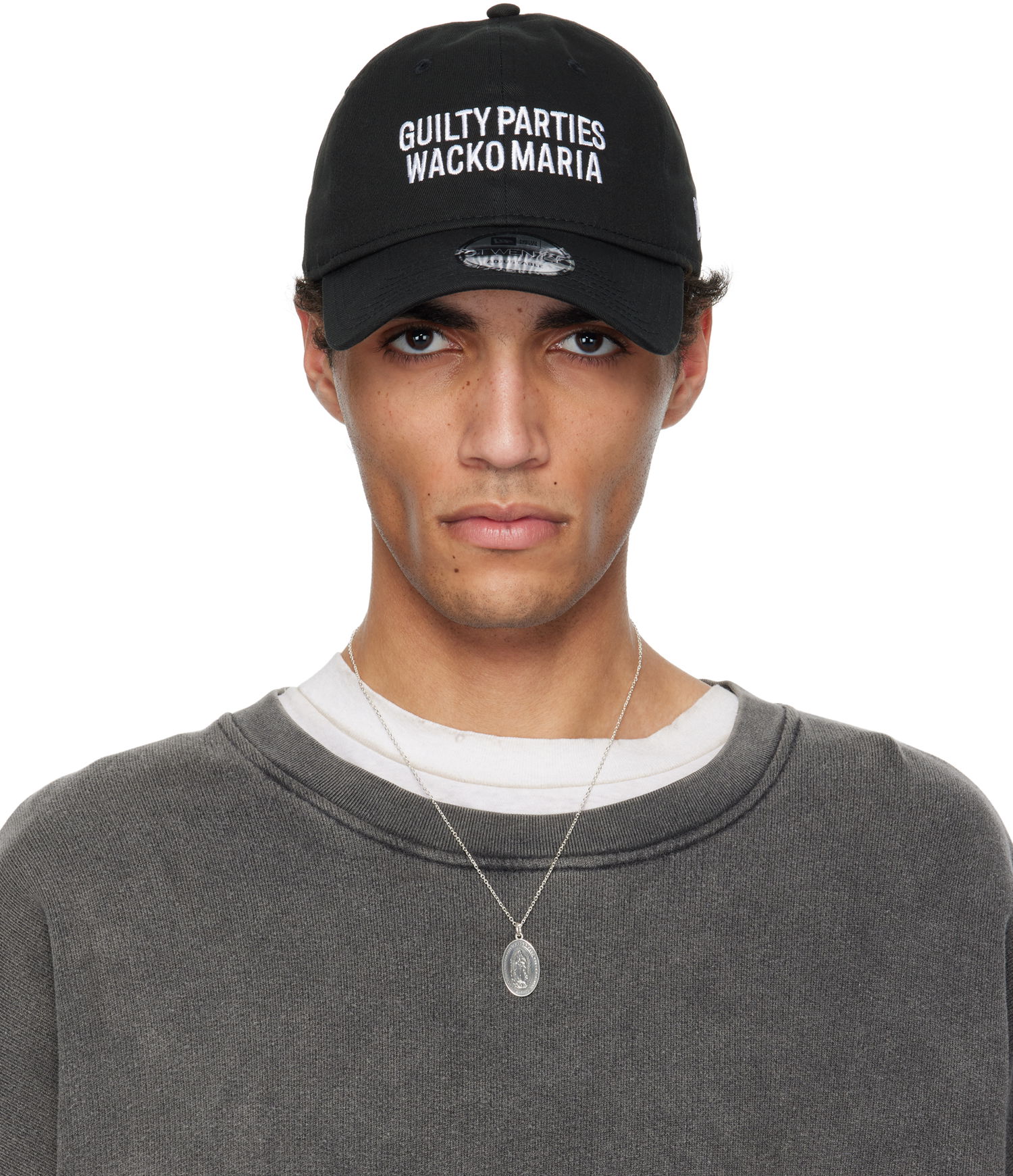 Šiltovka WACKO MARIA WACKO MARIA x New Era 'Guilty Parties' Adjustable Cap Čierna | 24FW-WMA-CP03, 0