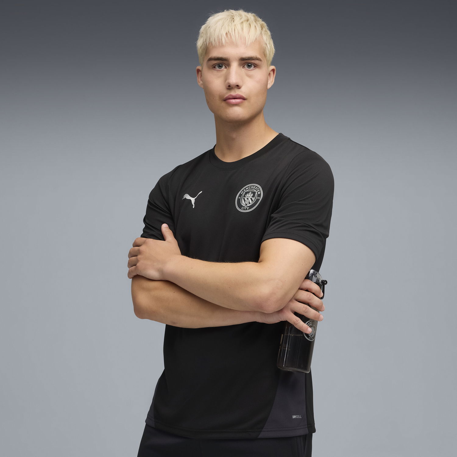 Dres Puma Manchester City Training T-Shirt Čierna | 781992_14, 1