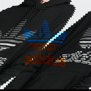 Mikina adidas Originals Trefoil Ombre Hoodie Čierna | GP0158, 4