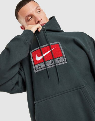 Mikina Nike Solo Swoosh Pullover Hood Graphics Hoodie Zelené | IF1258-317, 0
