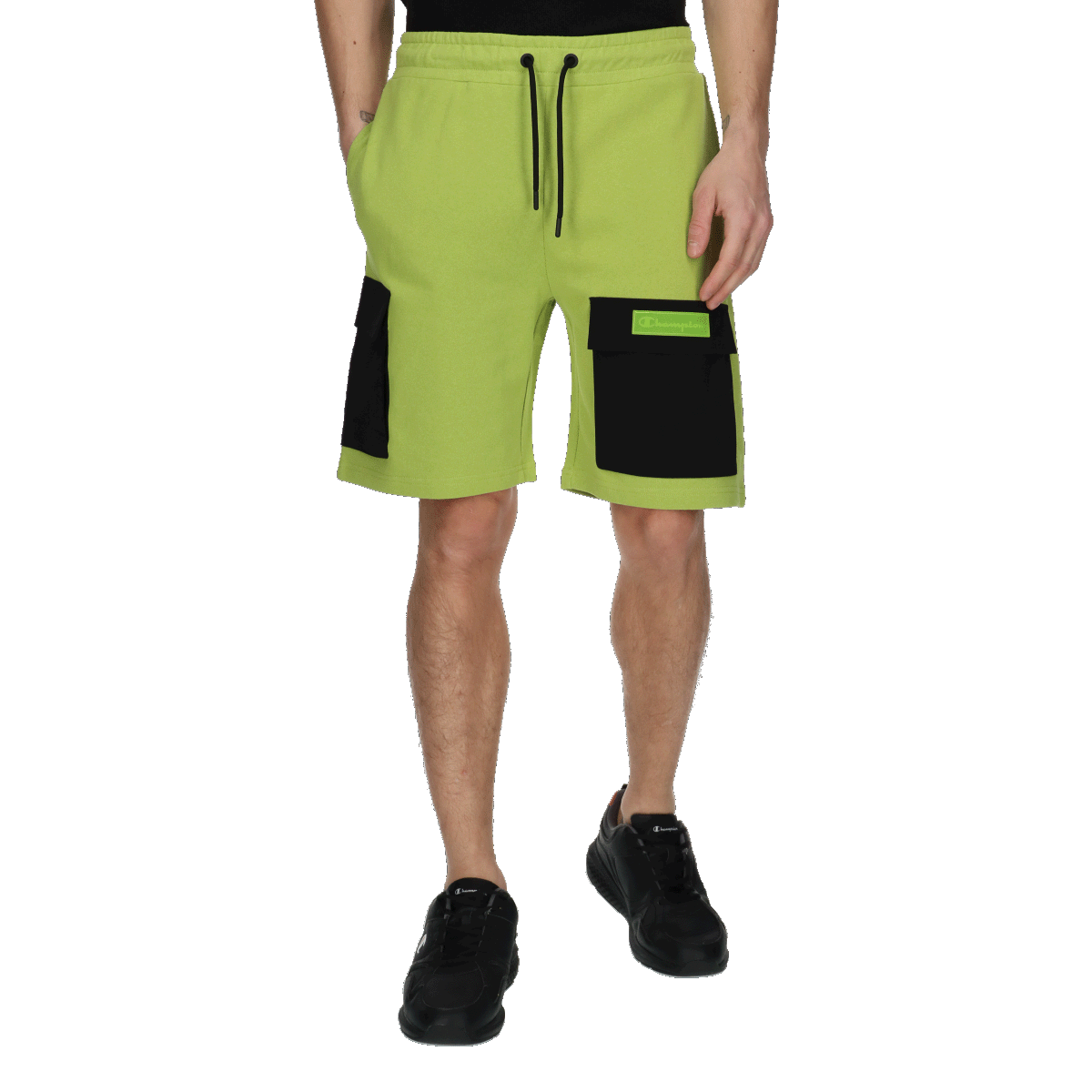 Šortky Champion MIX&MATCH Cargo Shorts Zelené | CHA231M203-6U, 0