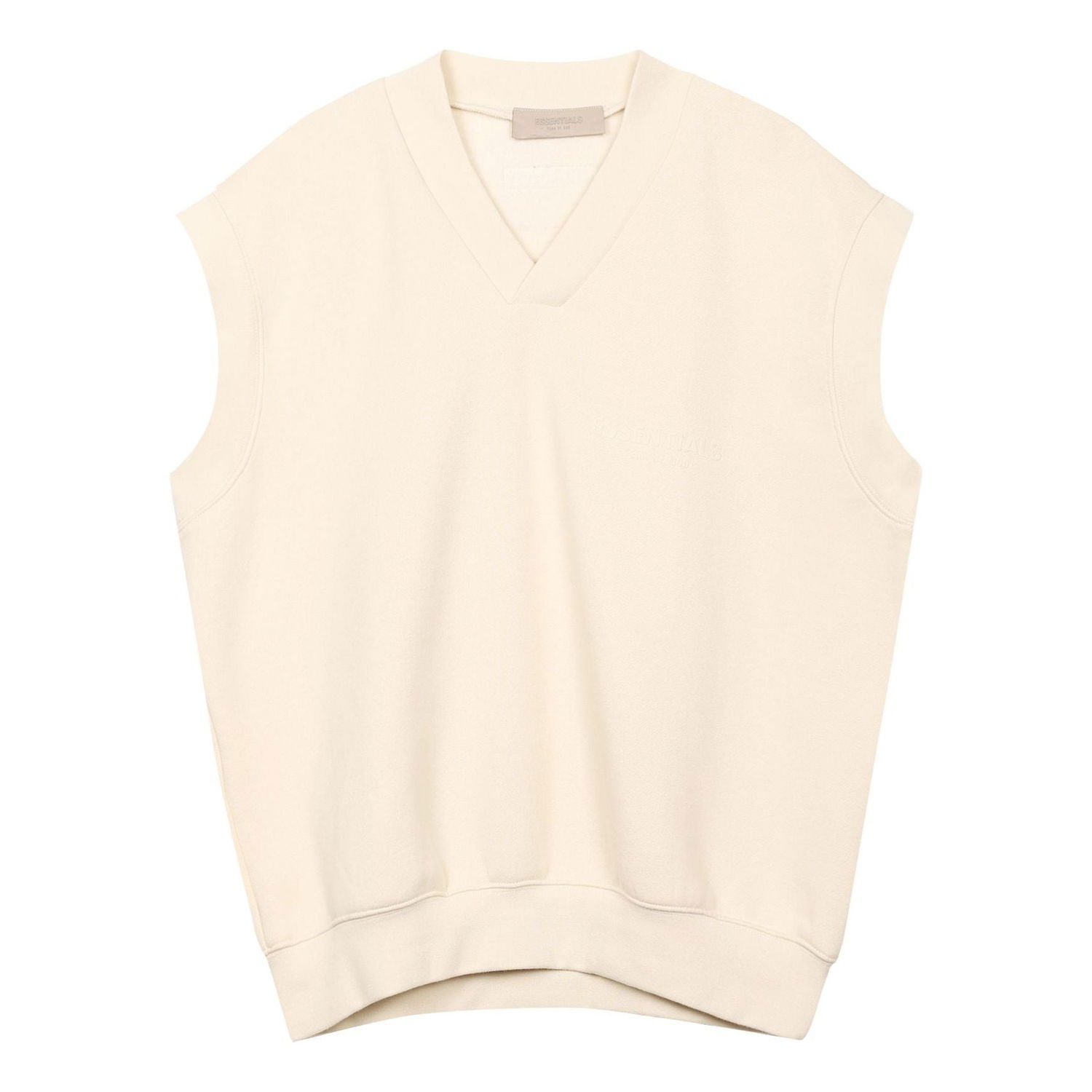 Sveter Fear of God Essentials FW22 V-Neck Vest Béžová | FOG-FW22-890, 0
