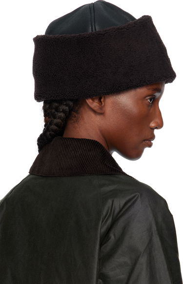 Klobúk OUR LEGACY Our Legacy Blizzard Faux-Fur Trapper Hat Čierna | A4258BD, 4