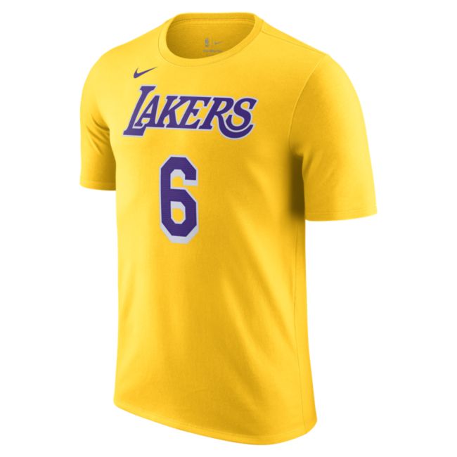 Tričko Nike Los Angeles Lakers T-Shirt Žltá | DR6380-728, 0