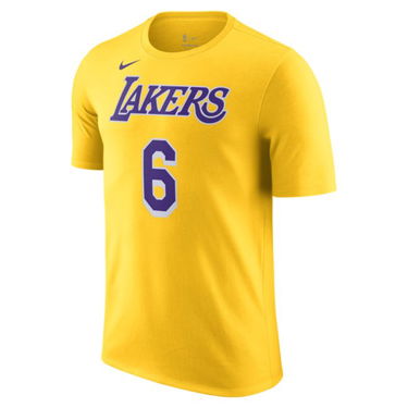 Tričko Nike Los Angeles Lakers T-Shirt Žltá | DR6380-728, 0