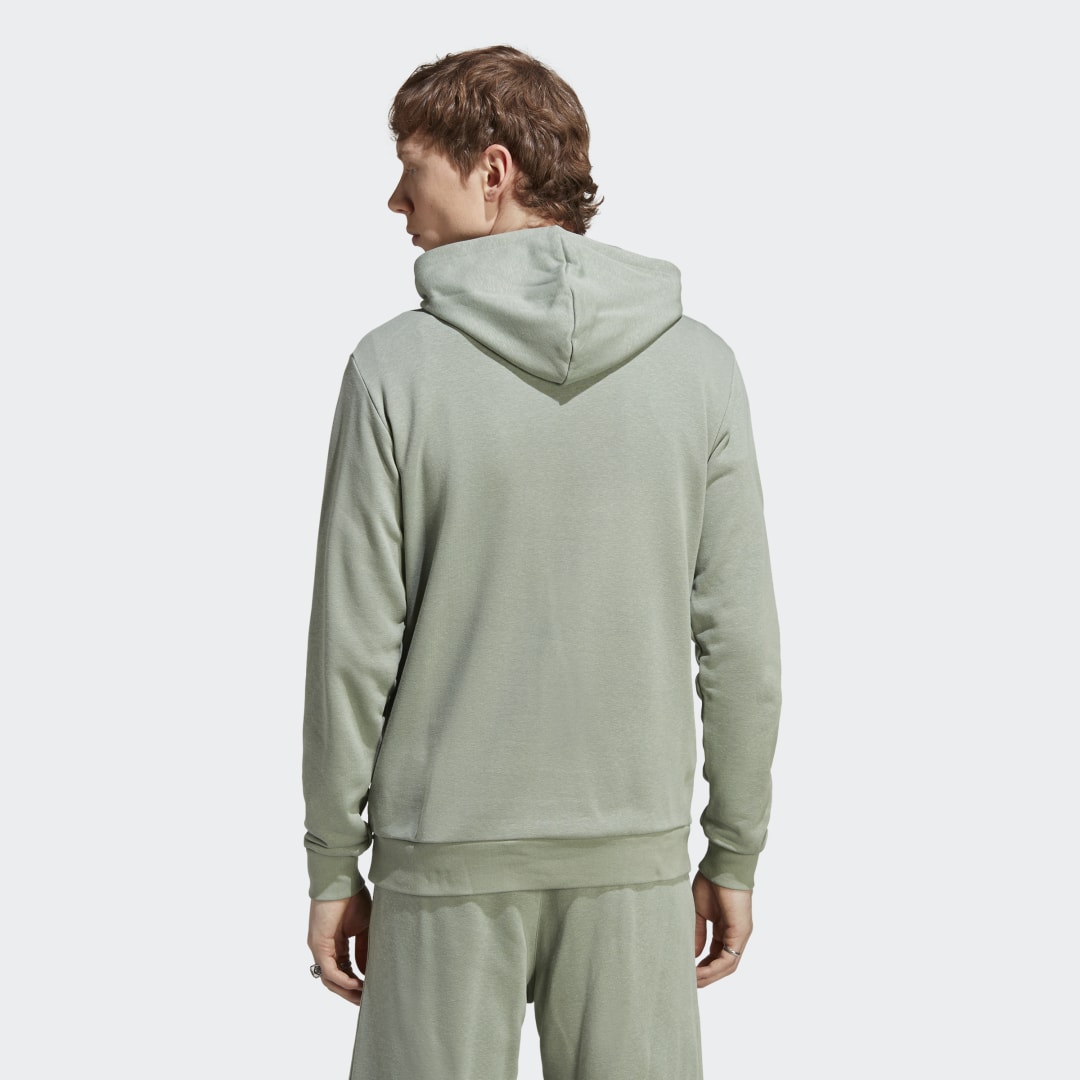 Mikina adidas Originals Mikina Essentials+ Made With Hemp Hoodie Zelené | HR2962, 1