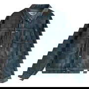 Washed Denim Type-2 Jacket, Size Large