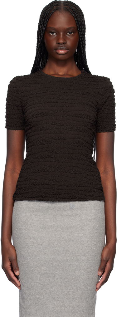 Tričko Jil Sander Jil Sander Embroidered Short Sleeve T-Shirt Čierna | J02NF0006_J20266, 0