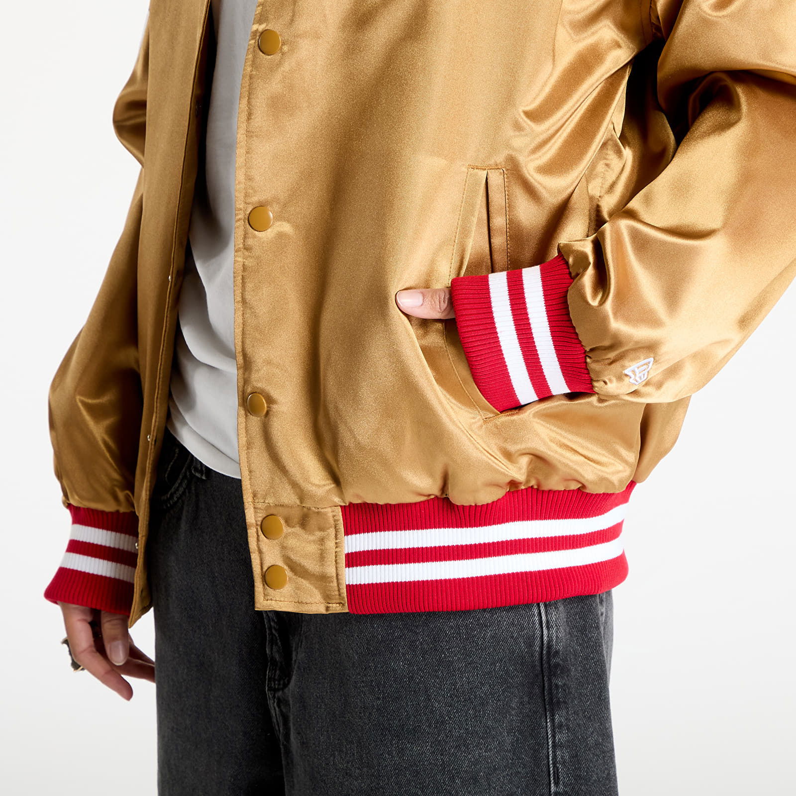 Satin Bomber Jacket