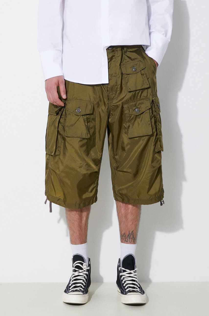 Šortky Engineered Garments Engineered Garments FA Cargo Shorts Zelené | OR276.DZ027, 0