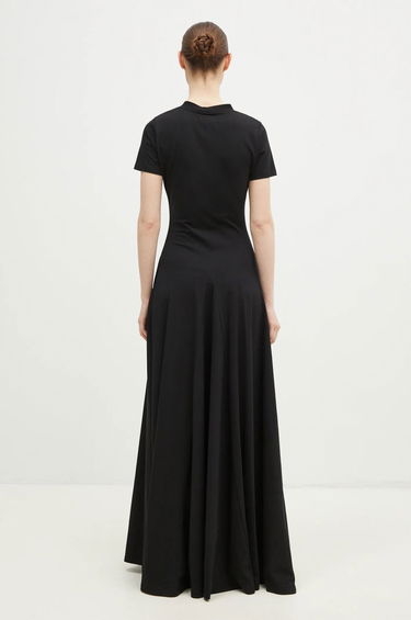 Šaty VETEMENTS VETEMENTS Embroidered Logo Maxi Dress Čierna | WA66DR710B, 2