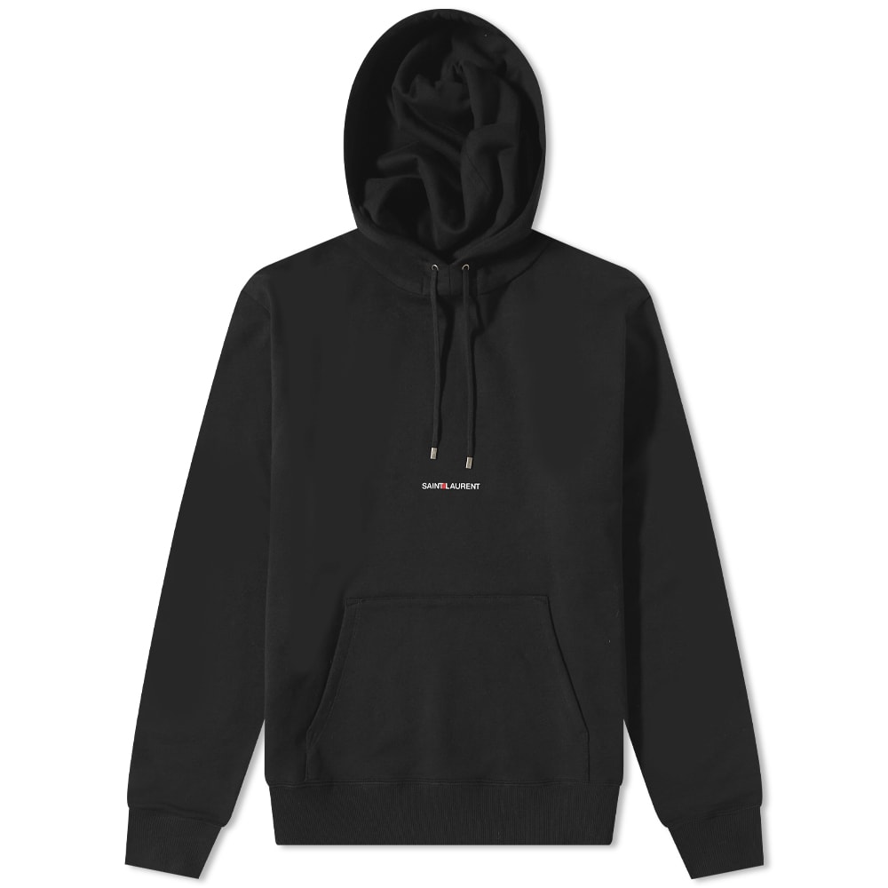 Mikina Saint Laurent Archive Logo Hoody Čierna | 677259YB2PG-1000, 0