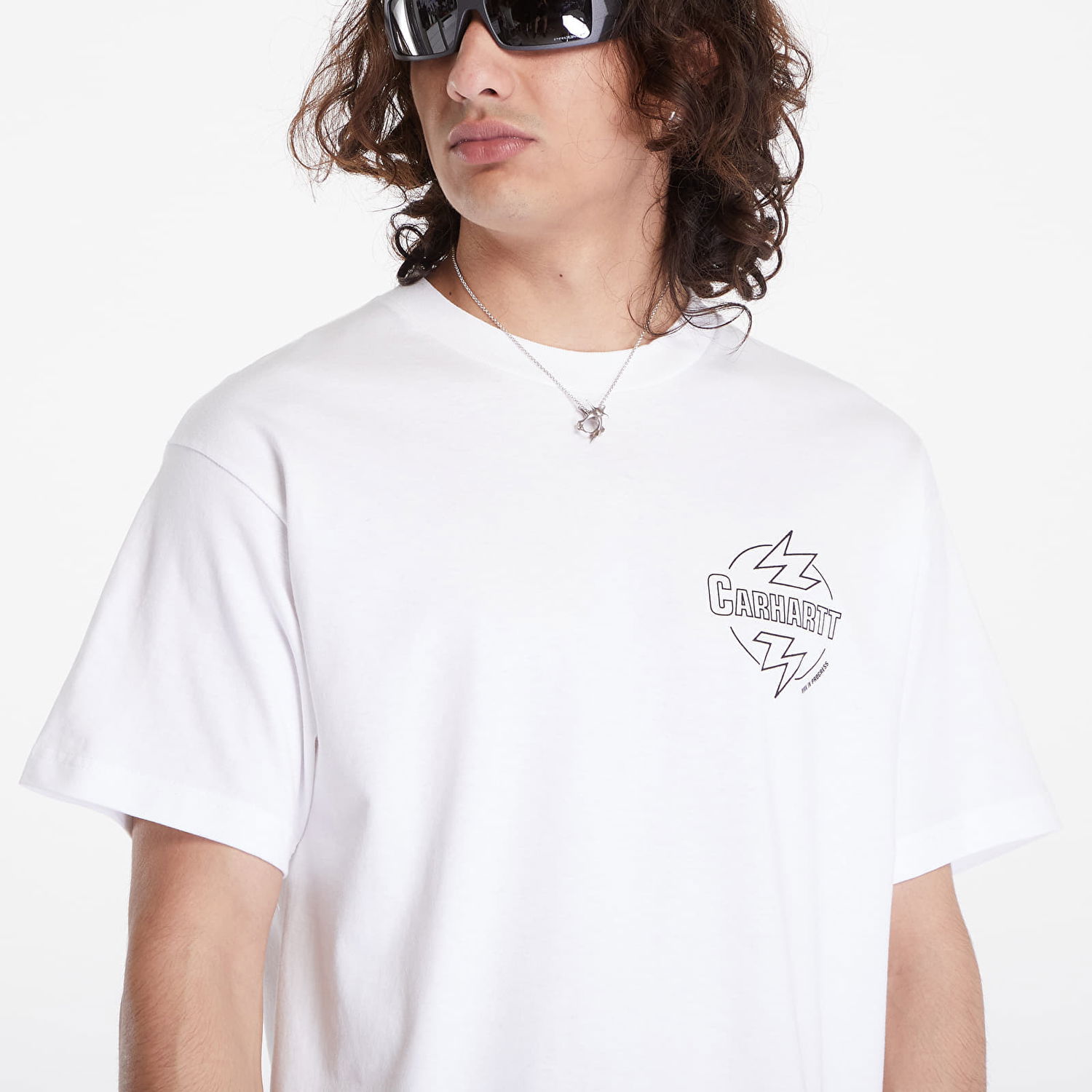 Tričko Carhartt WIP S/S Ablaze T-Shirt Biela | I033639.00AXX, 1