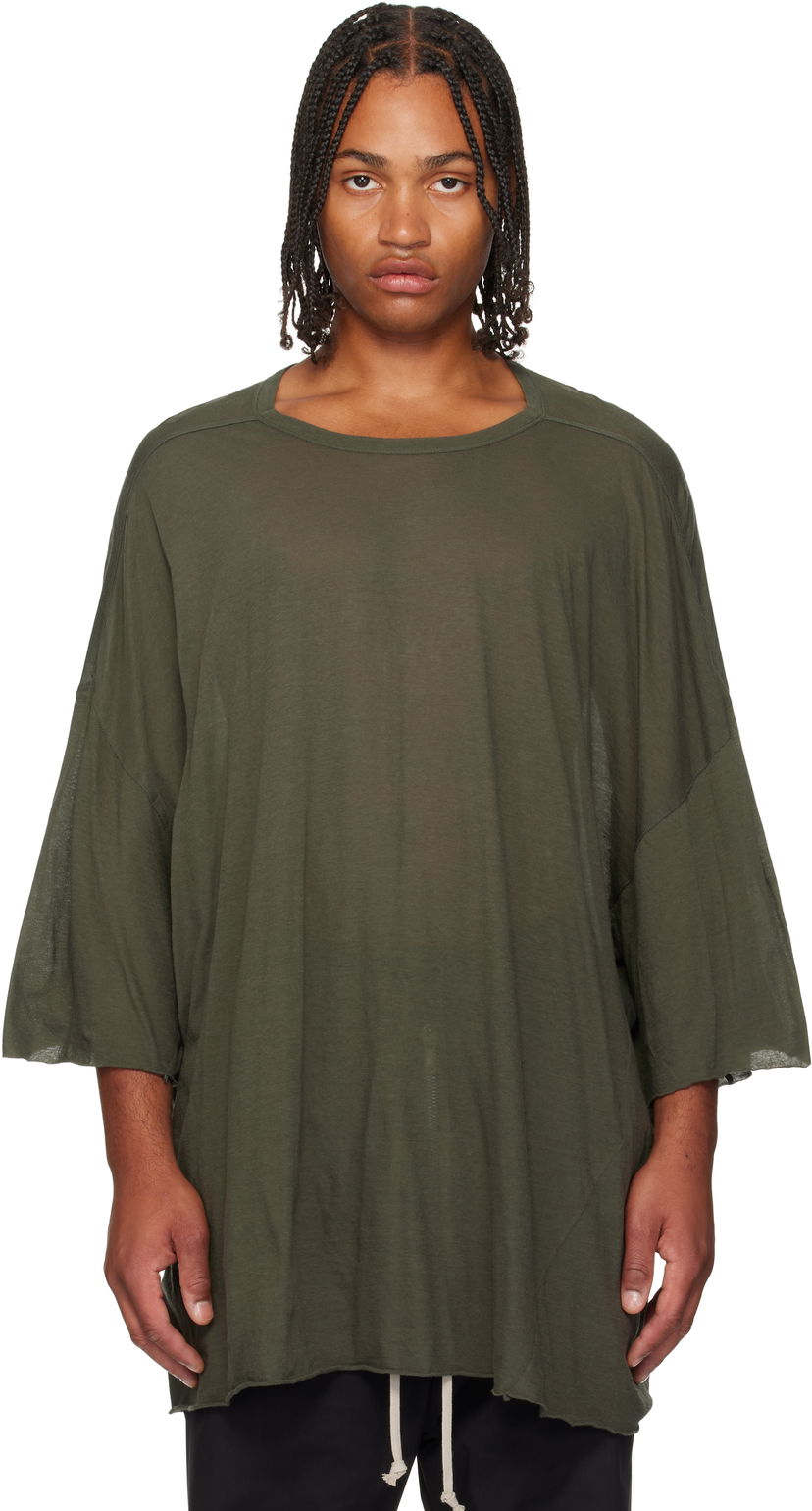 Tričko Rick Owens Rick Owens Concordians Tommy T-Shirt Zelené | RU02E1283 UC