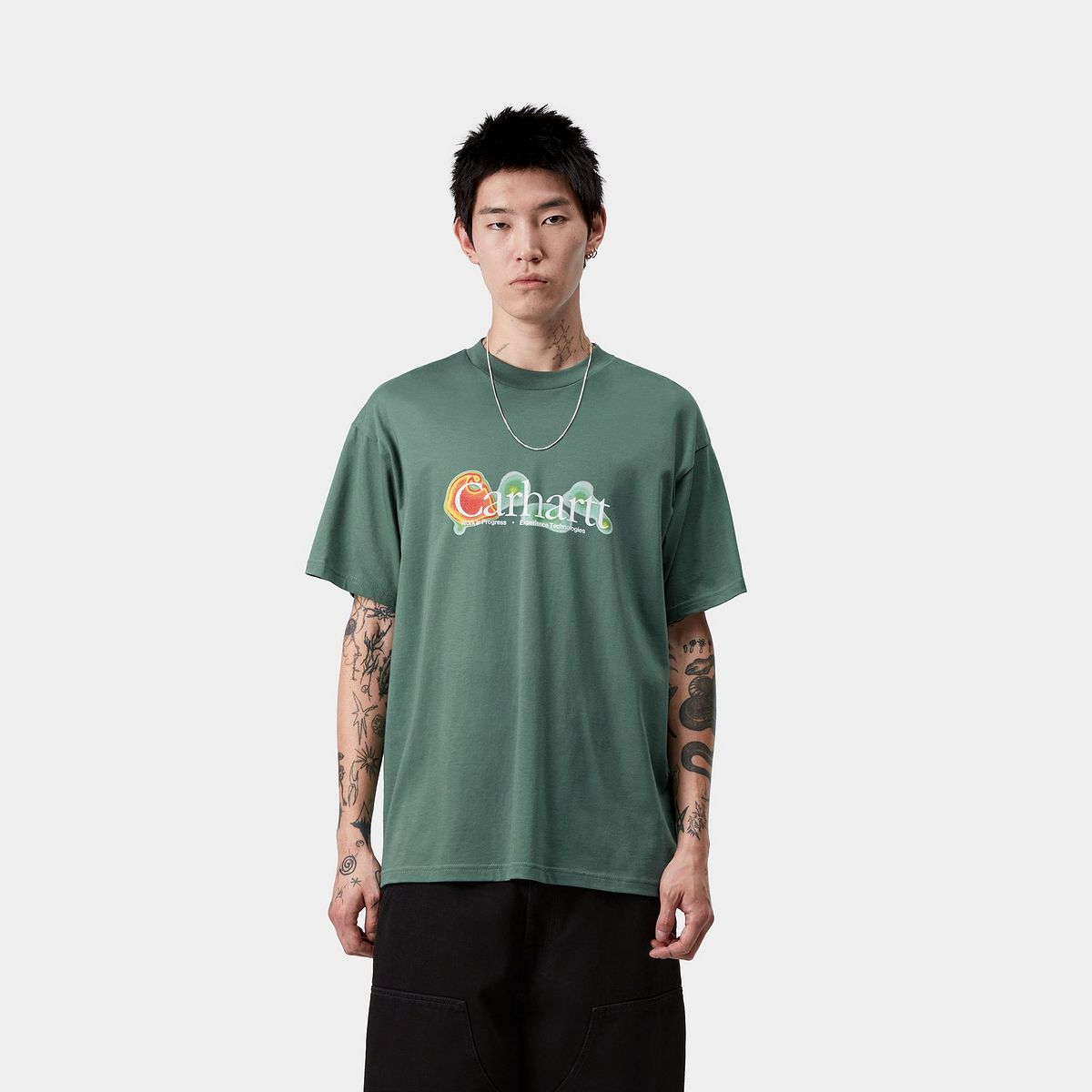 Tričko Carhartt WIP WIP Experiential T-Shirt Zelené | I035442_9, 0