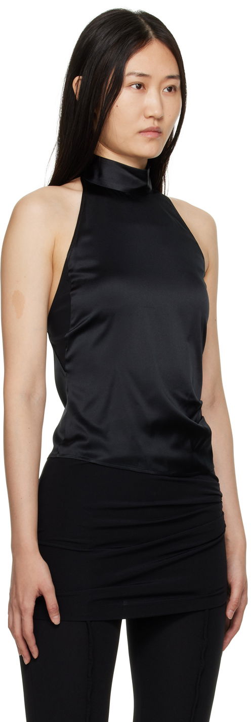 Tielko Helmut Lang Halter Neck Tank Top Čierna | M09HW506, 1