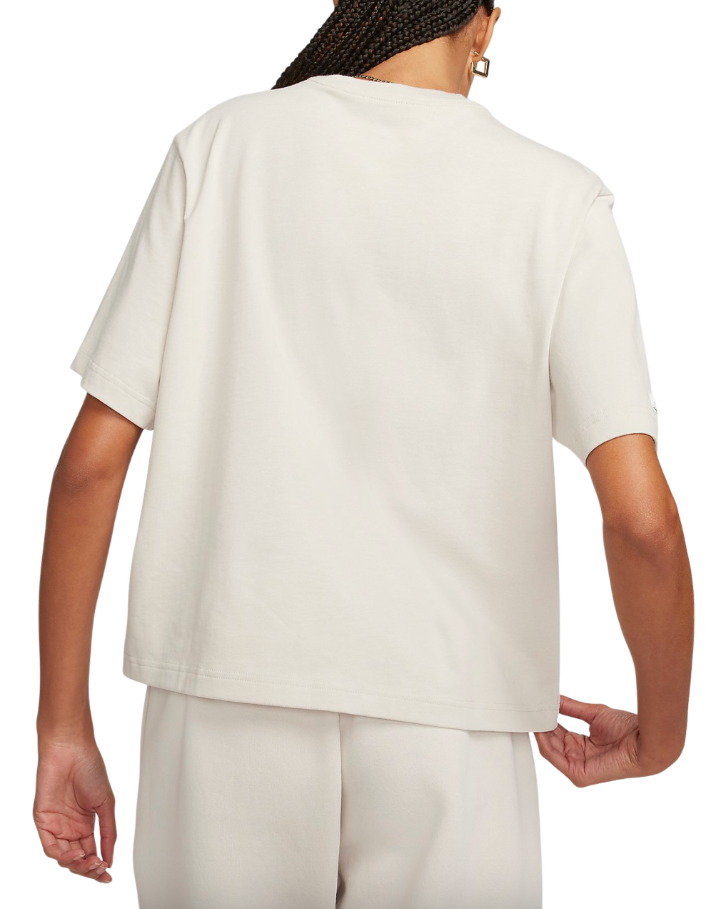 Tričko Nike W Classics Boxy T-Shirt, LT OREWOOD BRN Biela | FQ6600-104, 1