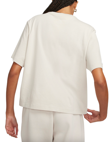Tričko Nike W Classics Boxy T-Shirt, LT OREWOOD BRN Biela | FQ6600-104, 1