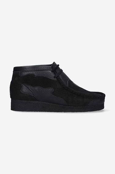 Tenisky a topánky Clarks Wallabee Boot Patch Shoes Čierna | 26163921, 0