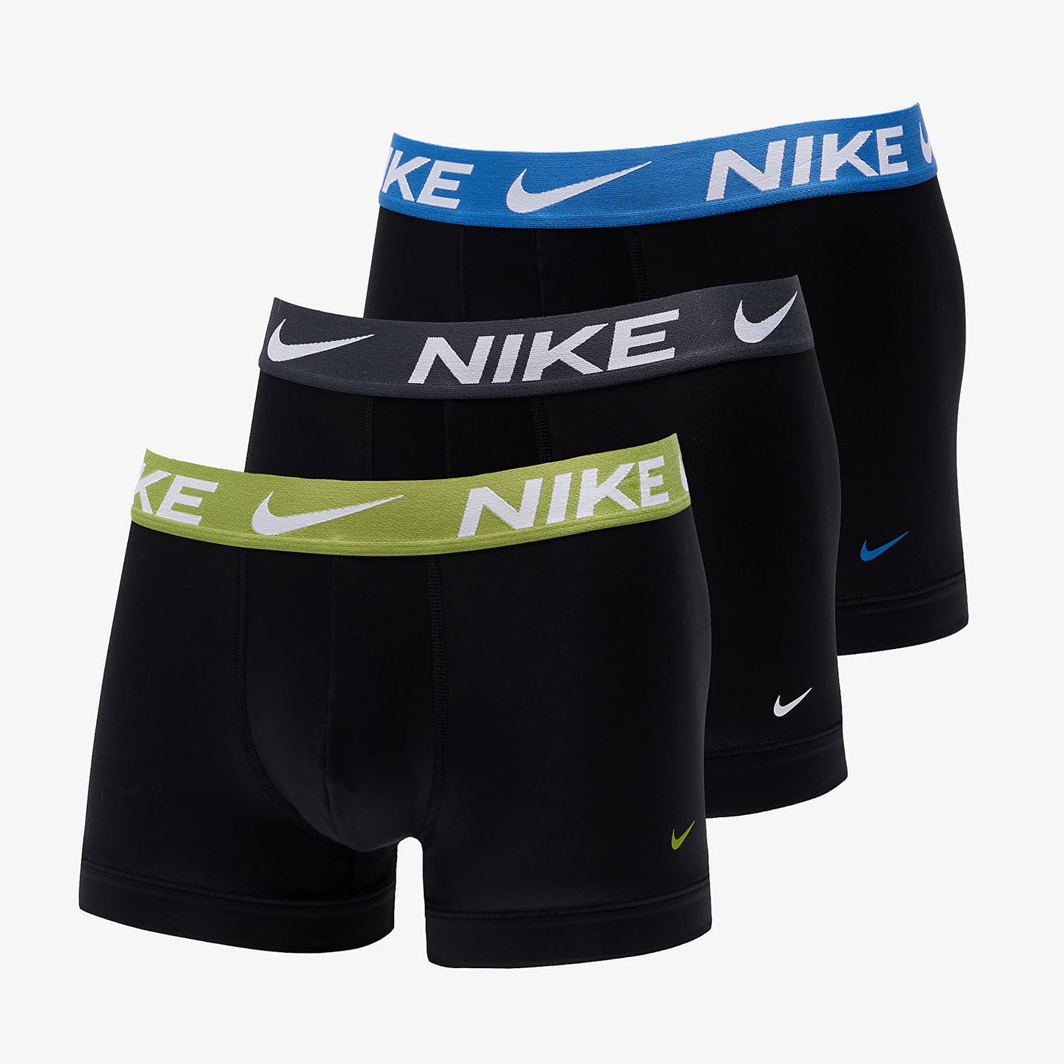 Spodná bielizeň a ponožky Nike Boxers Trunk 3-Pack Multicolour Čierna | 0000KE1156-L50, 0
