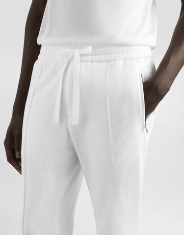 Tepláky Dolce & Gabbana Dolce & Gabbana Jersey Cropped Jogging Pants Biela | GYACETGJ070W0111, 3