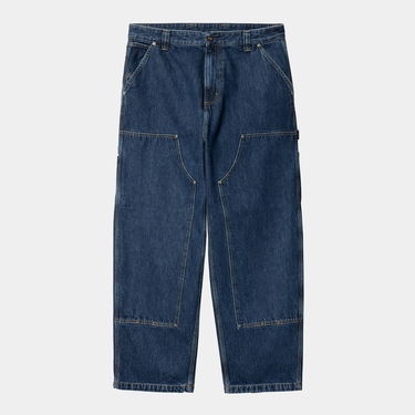 Džínsy Carhartt WIP Nash Double Knee Stone Washed Pant Modrá | I032106_9, 5